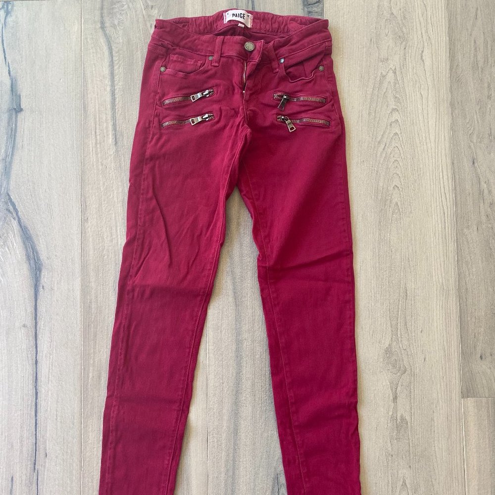 paige verdugo ultra skinny stretch pants